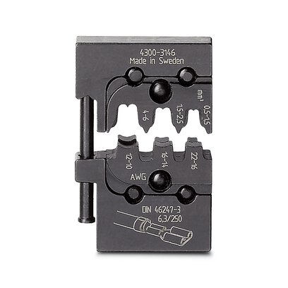 Phoenix Contact Crimping Die; CRIMPFOX-M SC 6/DIE; for uninsulated slip-on sleeves; 0.5-6mm2